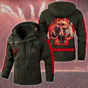 Rammstein Music Style Parka Jacket For Fans