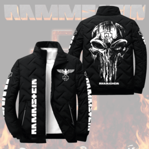 Rammstein Music Style Puffer Jacket For Fans
