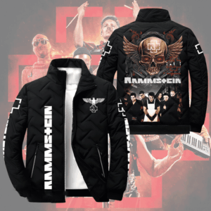 Rammstein Music Style Puffer Jacket For Fans