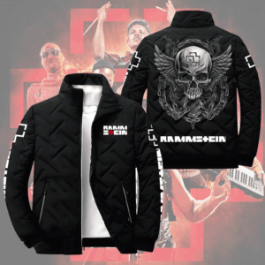 Rammstein Music Style Puffer Jacket For Fans