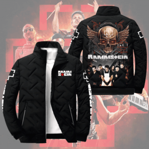 Rammstein Music Style Puffer Jacket For Fans