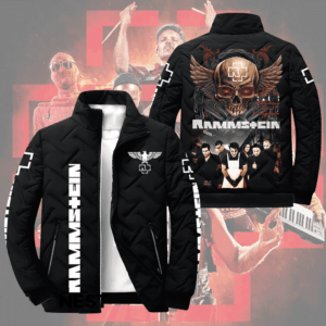 Rammstein Music Style Puffer Jacket For Fans