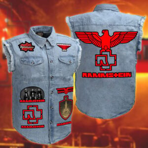 Rammstein Music Style Sleeveless Jacket For Fans
