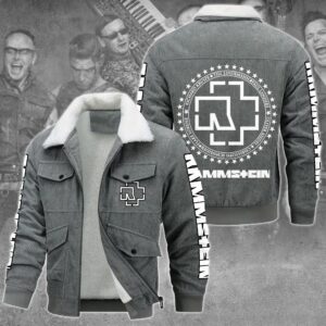 Rammstein Music Style Thermal Cotton Jacket Prim For Fans