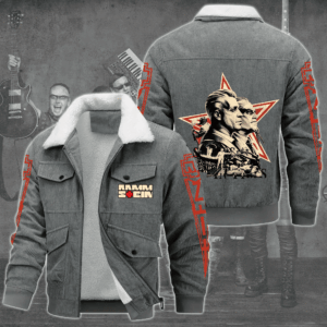 Rammstein Music Style Thermal Cotton Jacket Prim For Fans