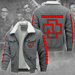 Rammstein Music Style Thermal Cotton Jacket Prim For Fans