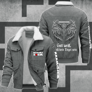 Rammstein Music Style Thermal Cotton Jacket Prim For Fans