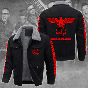 Rammstein Music Style Thermal Cotton Jacket Prim For Fans