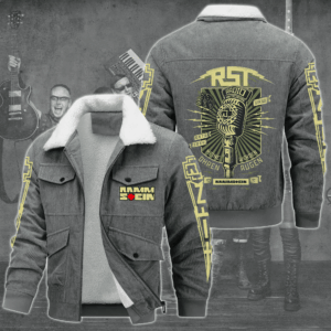Rammstein Music Style Thermal Cotton Jacket Prim For Fans