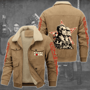 Rammstein Music Style Thermal Cotton Jacket Prim For Fans