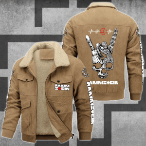Rammstein Music Style Thermal Cotton Jacket Prim For Fans