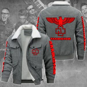 Rammstein Music Style Thermal Cotton Jacket Prim For Fans