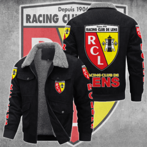 RC Lens Ligue 1 Style Thermal Cotton Jacket Prim For Fans