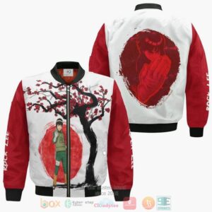 Rock Lee Naruto Outfits Anime Ninja Under The Sun Anime Style Bomber Jacket For Fans