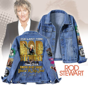 Rod Stewart Music Denim Jacket Gift For Fans
