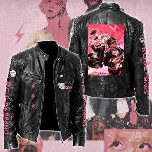 Rosé & Bruno Mars APT Music Style Leather Jacket For Fans