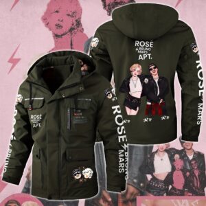 Rosé & Bruno Mars APT Music Style Parka Jacket For Fans