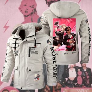 Rosé & Bruno Mars APT Music Style Parka Jacket For Fans