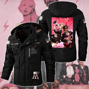 Rosé & Bruno Mars APT Music Style Parka Jacket For Fans