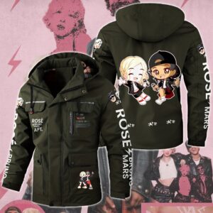 Rosé & Bruno Mars APT Music Style Parka Jacket For Fans