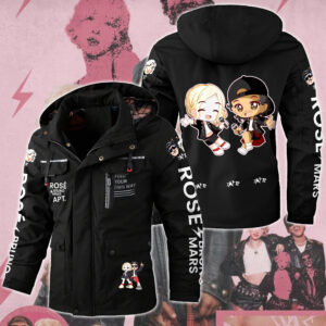 Rosé & Bruno Mars APT Music Style Parka Jacket For Fans
