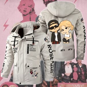 Rosé & Bruno Mars APT Music Style Parka Jacket For Fans