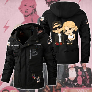 Rosé & Bruno Mars APT Music Style Parka Jacket For Fans