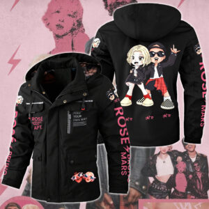 Rosé & Bruno Mars APT Music Style Parka Jacket For Fans