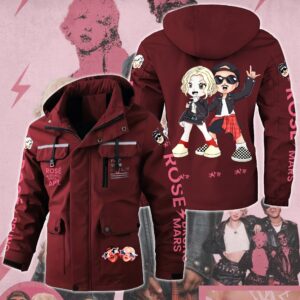 Rosé & Bruno Mars APT Music Style Parka Jacket For Fans