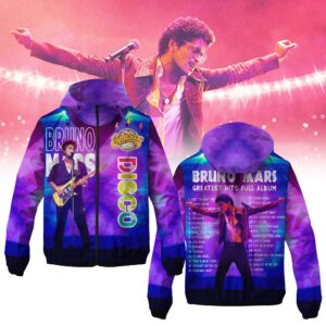 Rosé & Bruno Mars Music Style Windbreaker Jacket For Fans
