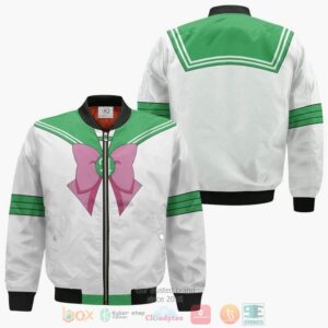 Sailor Jupiter Uniform Sailor Moon Amine Anime Style Bomber Jacket For Fans