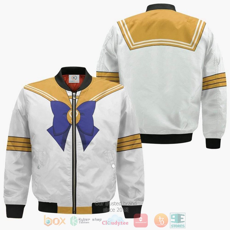 Sailor Venus Uniform Sailor Moon Amine Anime Style Bomber Jacket For Fans