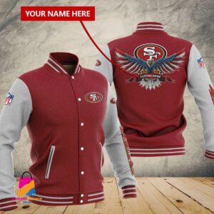 San Francisco 49ers NFL Style Baseball Jacket For Fan