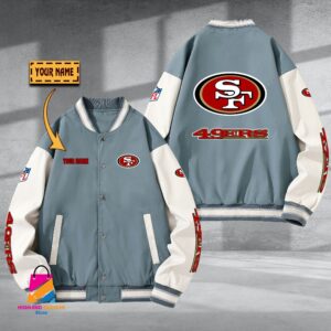 San Francisco 49ers NFL Style Baseball Jacket For Fan