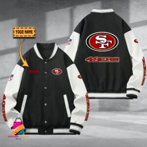 San Francisco 49ers NFL Style Baseball Jacket For Fan