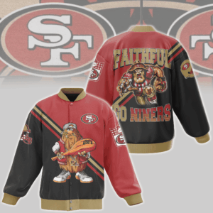 San Francisco 49ers NFL Style Baseball Jacket For Fans