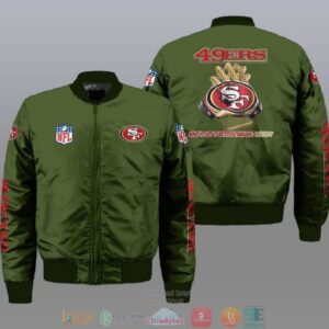 San Francisco 49ers NFL Style Bomber Jacket For Fans