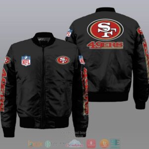 San Francisco 49ers NFL Style Bomber Jacket For Fans