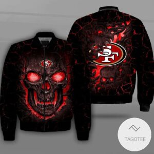 San Francisco 49ers NFL Style Bomber Jacket For Fans