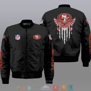 San Francisco 49ers NFL Style Bomber Jacket For Fans