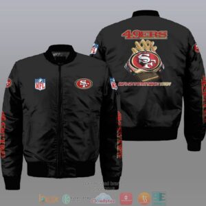 San Francisco 49ers NFL Style Bomber Jacket For Fans