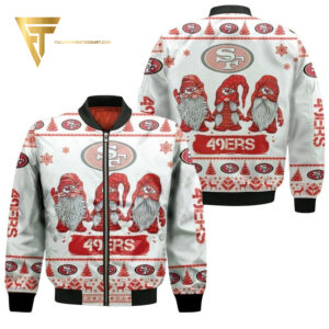 San Francisco 49ers NFL Style Bomber Jacket For Fans