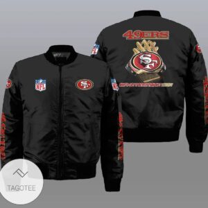 San Francisco 49ers NFL Style Bomber Jacket For Fans