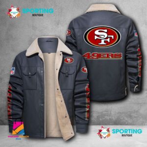 San Francisco 49ers NFL Style Leather Jacket For Fans