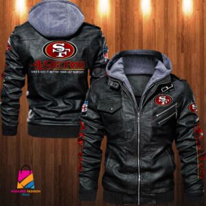 San Francisco 49ers NFL Style Leather Jacket For Fan