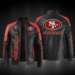 San Francisco 49ers NFL Style Leather Jacket For Fans