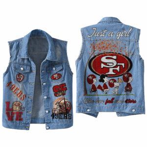San Francisco 49ers NFL Style Sleeveless Jacket For Fans