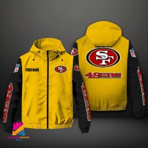 San Francisco 49ers NFL Style Windbreaker Jacket For Fans