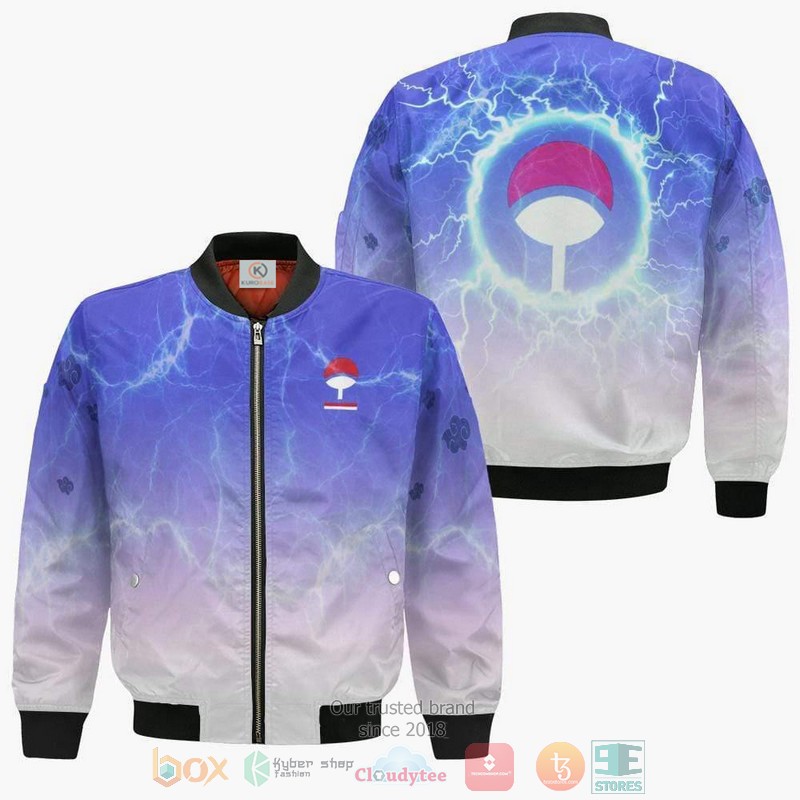 Sasuke Naruto Outfit Anime Anime Style Bomber Jacket For Fans