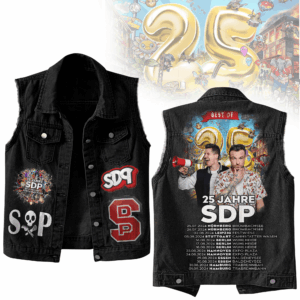 SDP Music Style Sleeveless Jacket For Fans